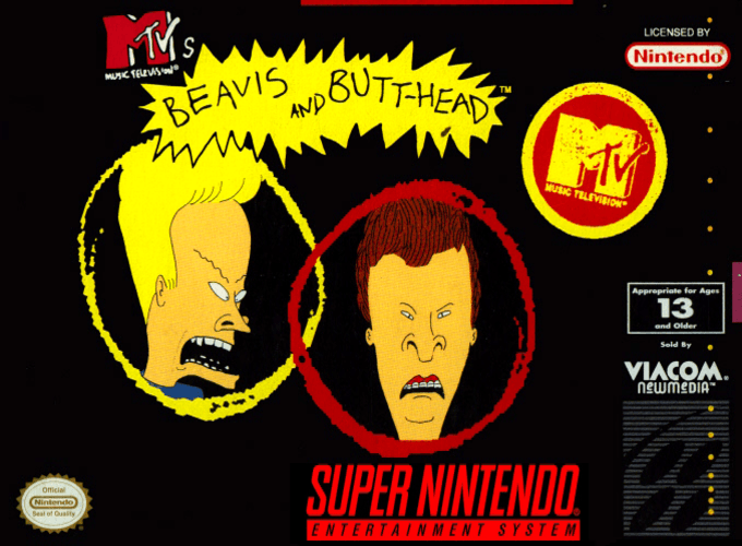 Beavis and Butthead - SNES