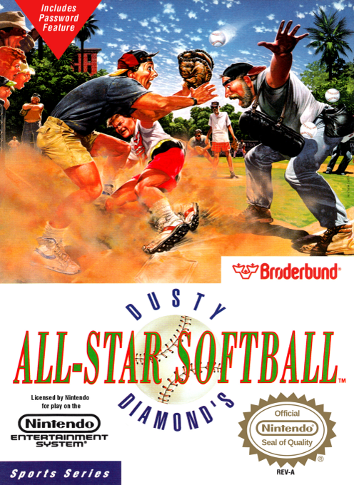 Dusty Diamond's All-Star Softball - NES