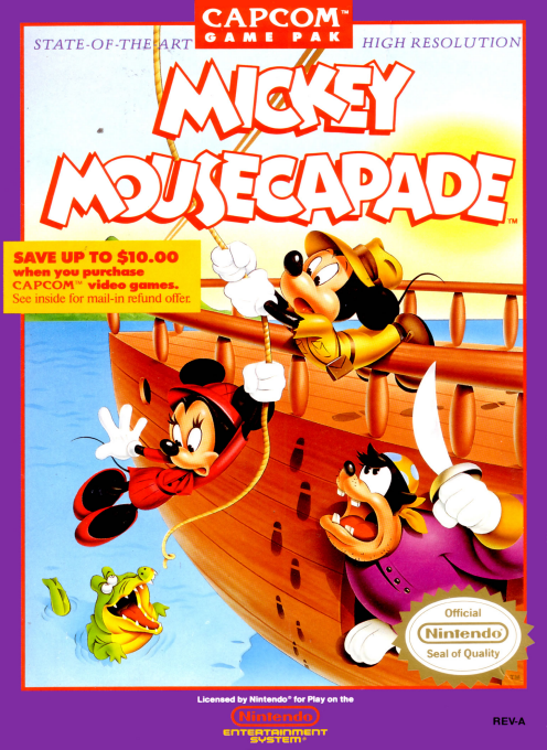 Mickey Mousecapade - NES