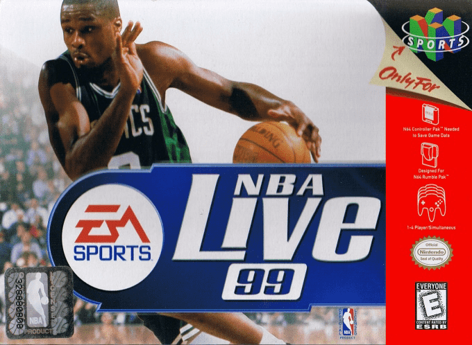 NBA Live 99 - N64