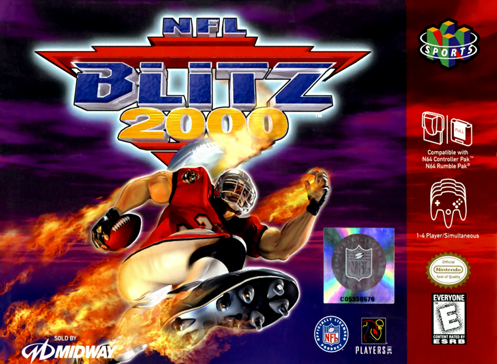 NFL Blitz 2000 - N64