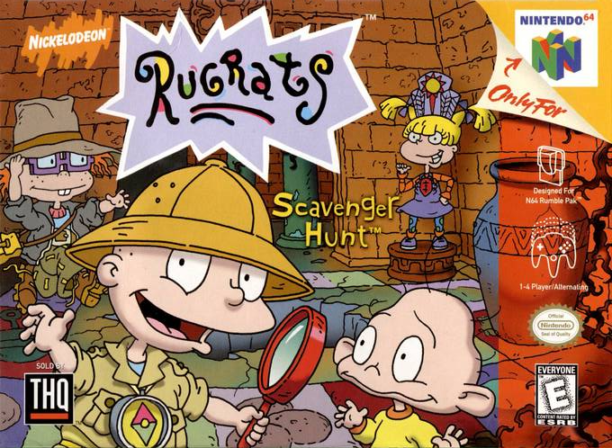 Rugrats Scavenger Hunt - N64