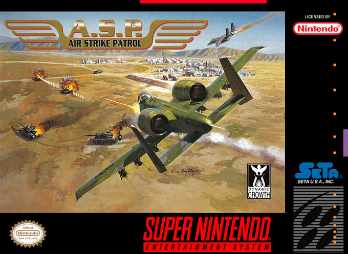 A.S.P. Air Strike Patrol - SNES