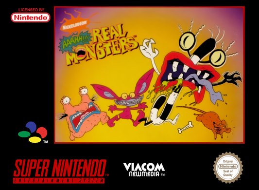 AAAHH Real Monsters - SNES
