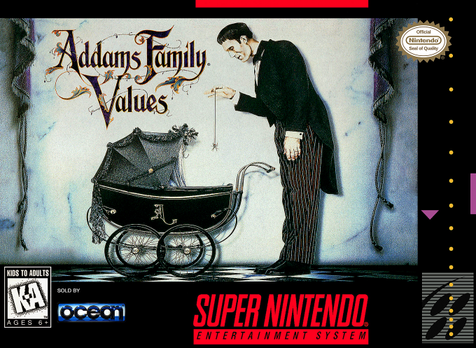Addams Family Values - SNES