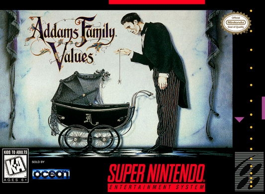 Addams Family Values - SNES