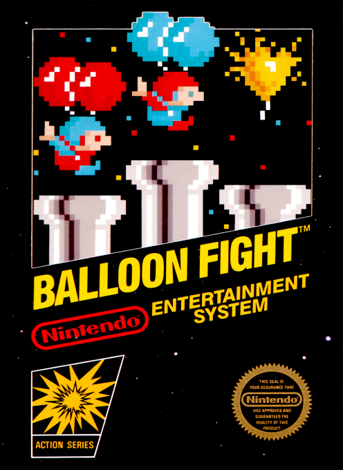 Balloon Fight [5 Screw] - NES