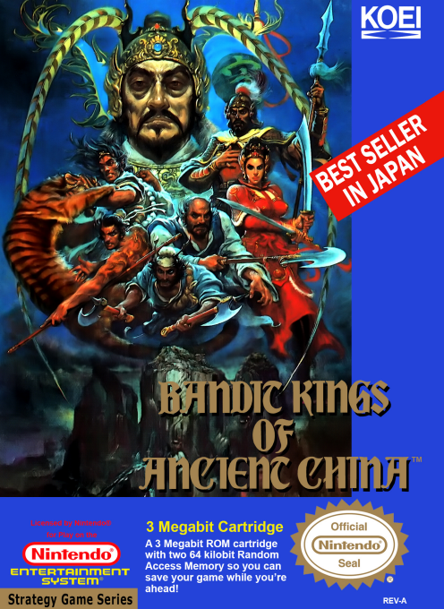 Bandit Kings of Ancient China - NES