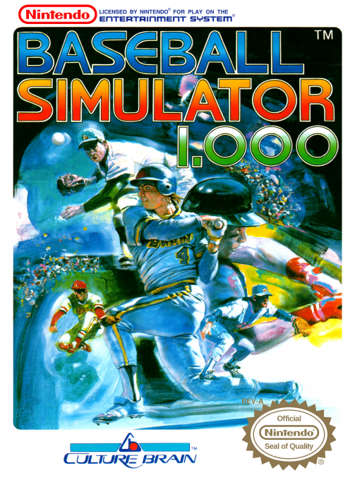 Baseball Simulator 1.000 - NES