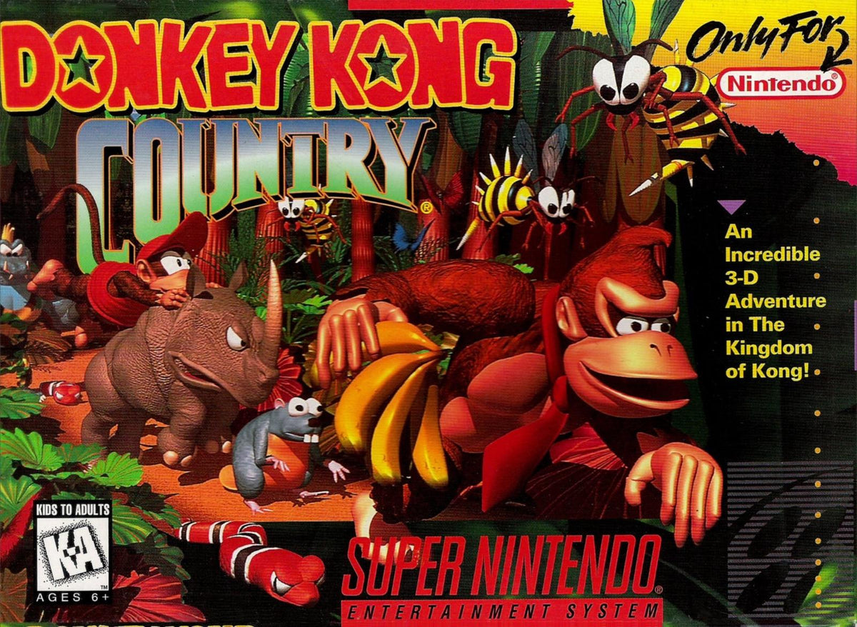 Donkey Kong Country - SNES