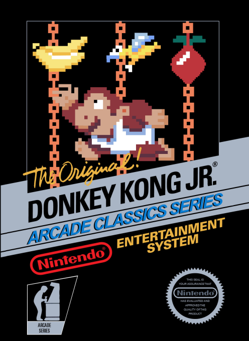 Donkey Kong Jr [5 Screw] - NES