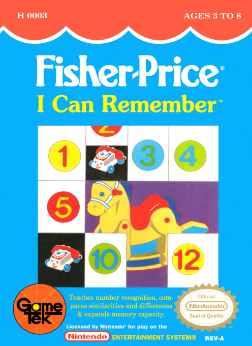 Fisher Price I Can Remember - NES