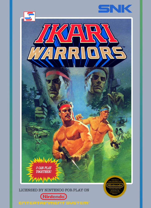 Ikari Warriors [5 Screw] - NES