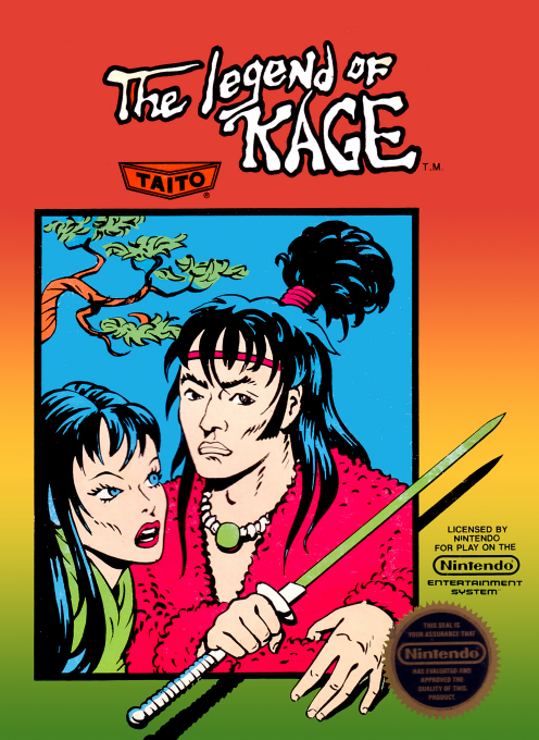 Legend of Kage [5 Screw] - NES