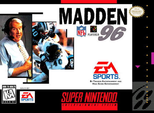 Madden 96 - SNES