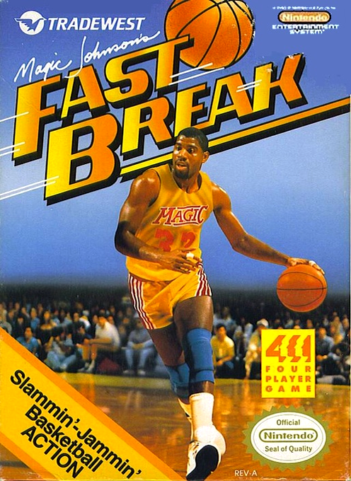Magic Johnson's Fast Break - NES