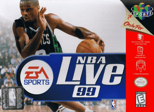 NBA Live 99 - N64
