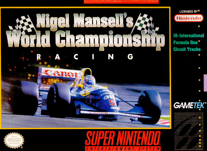 Nigel Mansell's World Championship Racing - SNES
