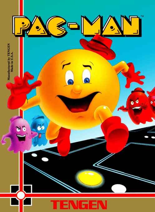 Pac-Man [Tengen Gray] - NES
