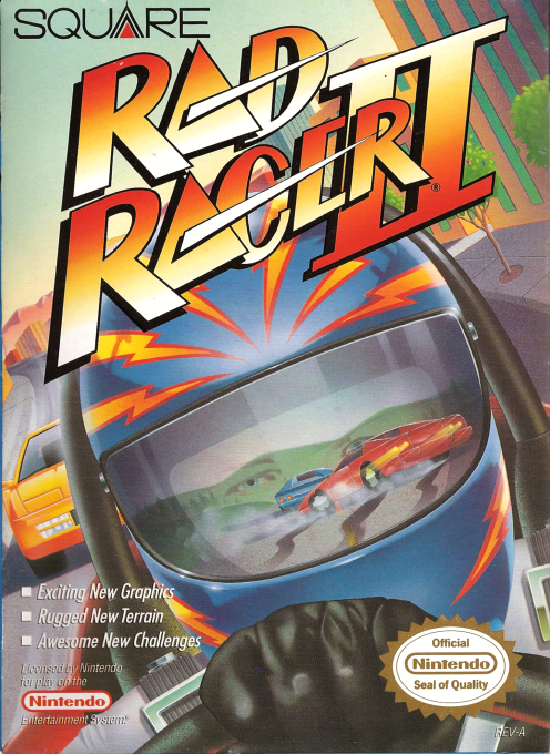 Rad Racer II - NES