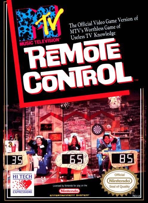 MTV Remote Control - NES