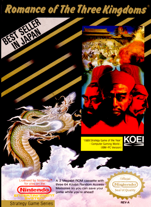 Romance of the Three Kingdoms - NES
