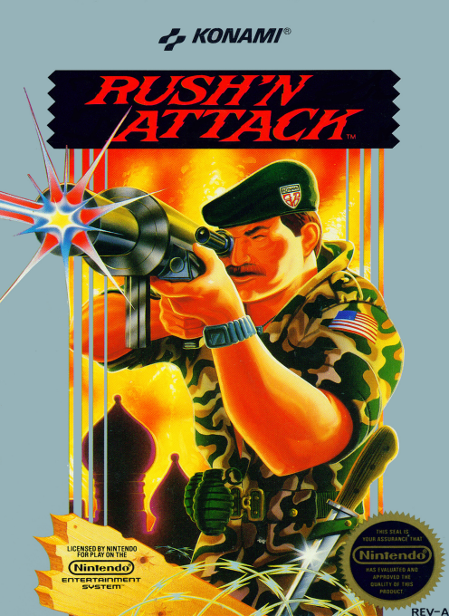 Rush'n Attack [5 Screw] - NES