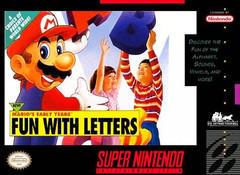 Mario's Early Years Fun with Letters - SNES