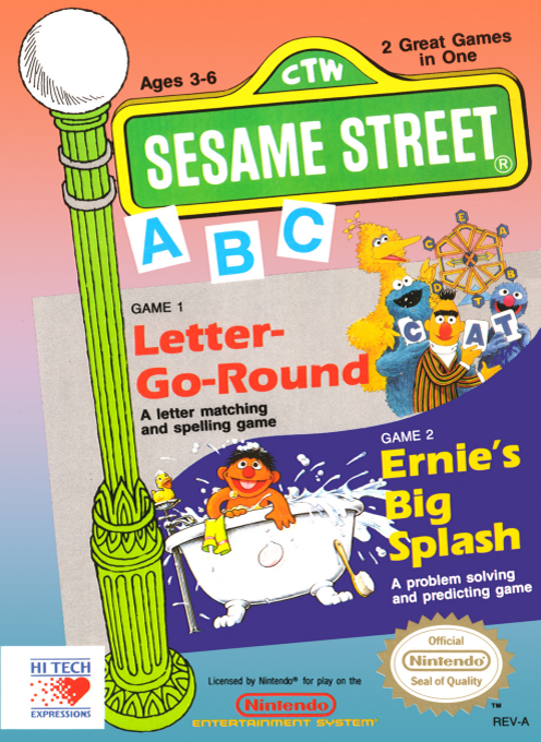 Sesame Street ABC - NES