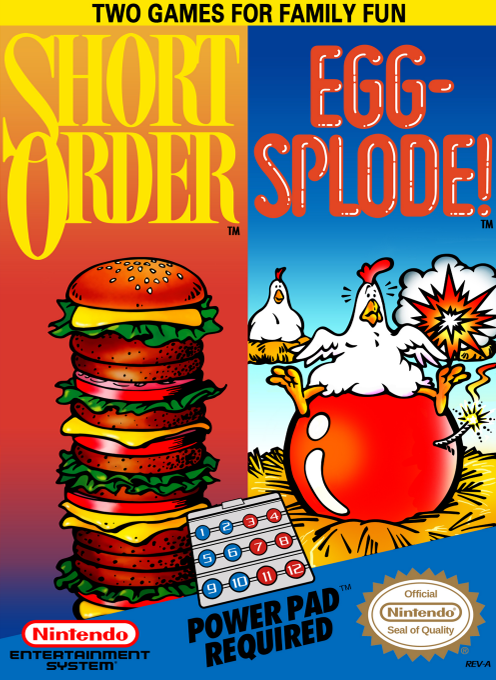 Short Order/Eggsplode - NES