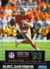 Sports Talk Football '93 Starring Joe Montana - GEN