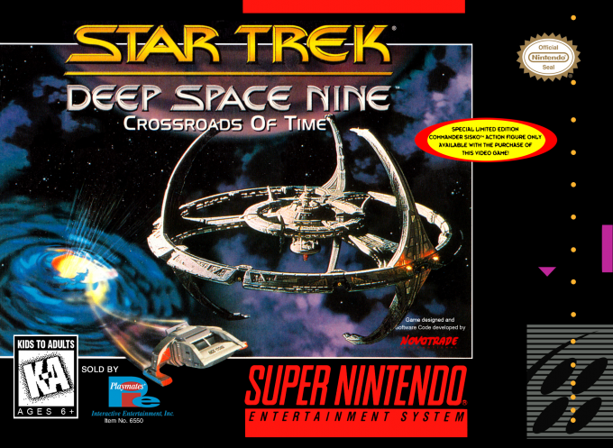 Star Trek Deep Space Nine Crossroads of Time - SNES