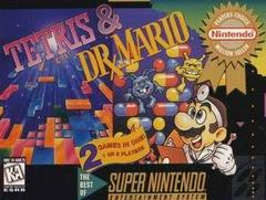 Tetris and Dr. Mario [Player's Choice] - SNES
