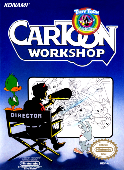 Tiny Toon Adventures Cartoon Workshop - NES