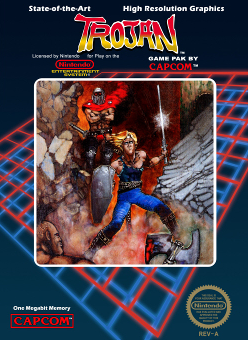 Trojan [5 Screw] - NES