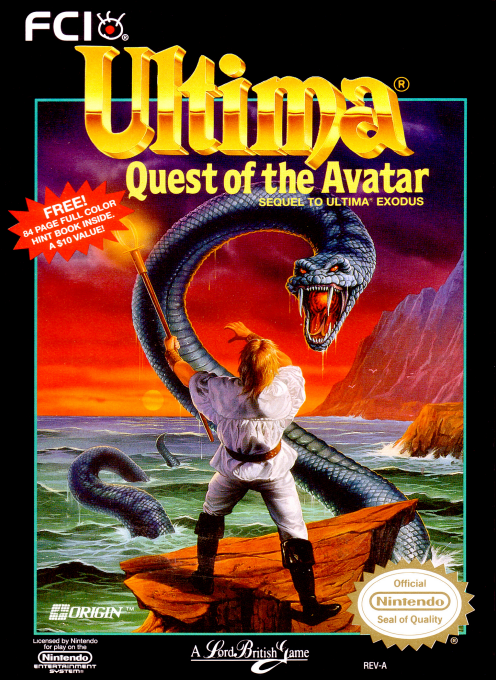 Ultima Quest of the Avatar - NES