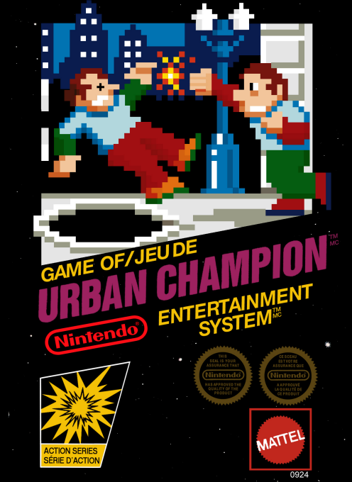 Urban Champion [5 Screw] - NES