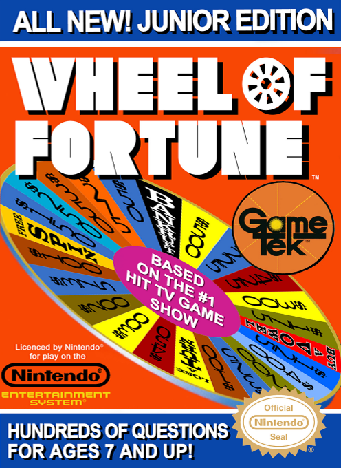 Wheel of Fortune Junior Edition - NES