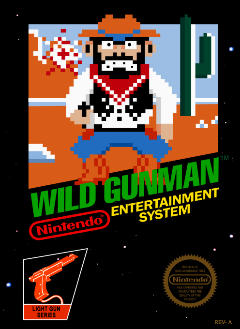 Wild Gunman [5 Screw] - NES