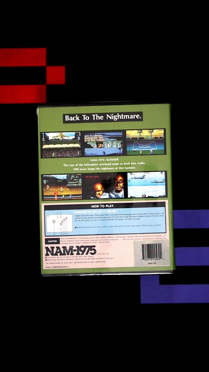 Nam 1975 - NEOGEO [Writing]