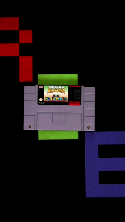 Super Mario All-stars and Super Mario World - SNES